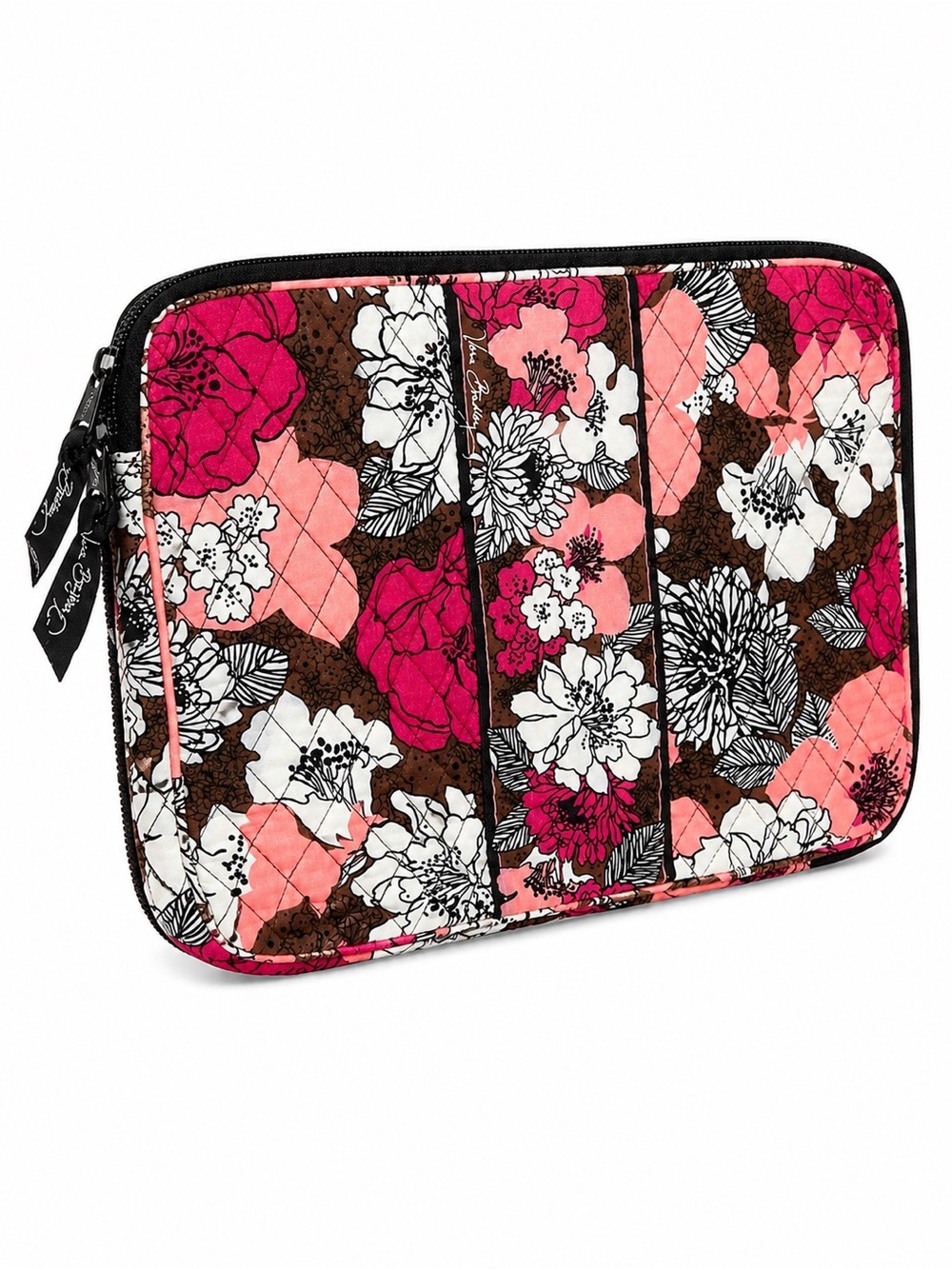 Retired Vera Bradley Mocha Rouge Laptop Sleeve - Picture 2 of 7